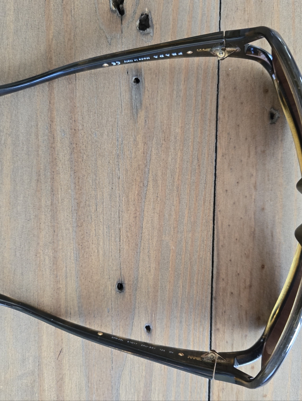 Prada Acetate Sunglasses SPR-05L - Picture 7 of 10